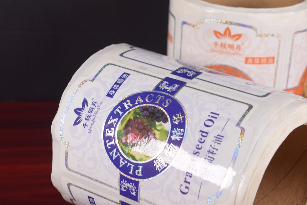 Bottle Labels in Roll for Labelling Machines