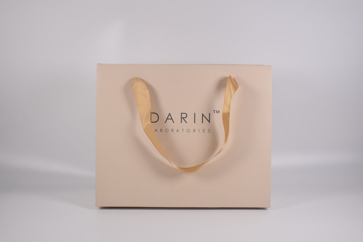 Luxury Paper Bag with Ribbon Handles