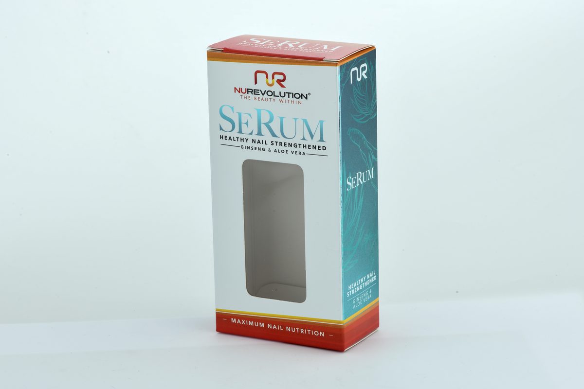 Silver Paper Box with Metallic Effect