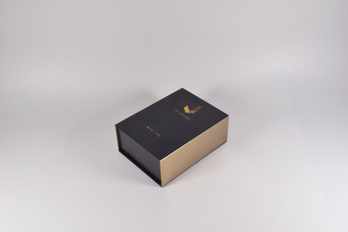 Rigid Box with Metallic Gold Lining